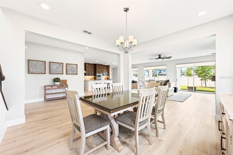 Furnished interior view inside a new home in , Oviedo (Image 11).