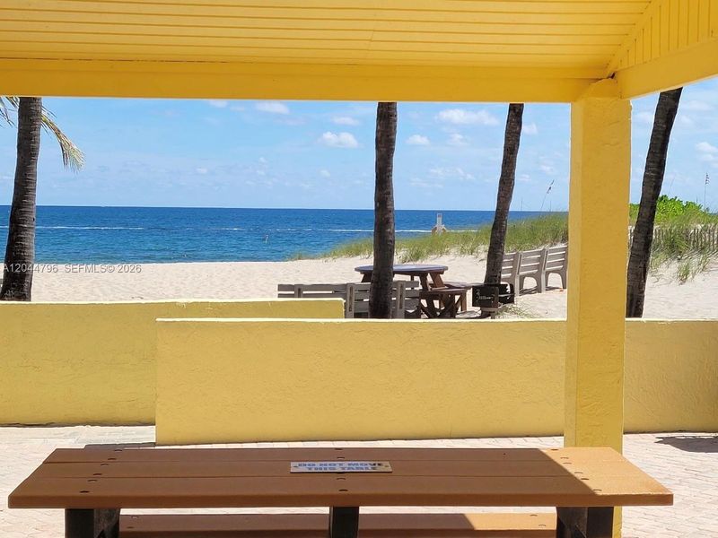 Exterior details and patio area of a home in , Pompano Beach (Image 34).