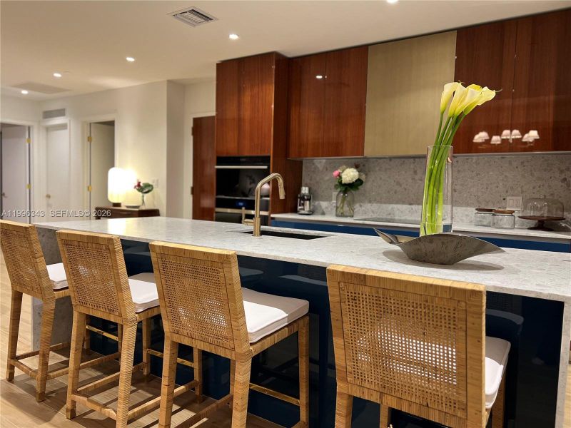 Furnished interior view inside a new home in Mr. C Residences, Miami (Image 10).