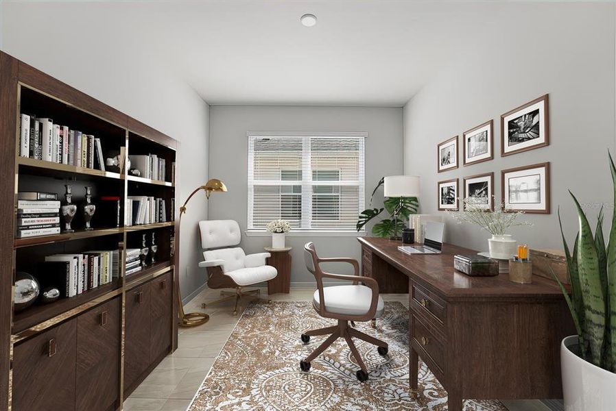 Furnished interior view inside a new home in , St. Cloud (Image 7).
