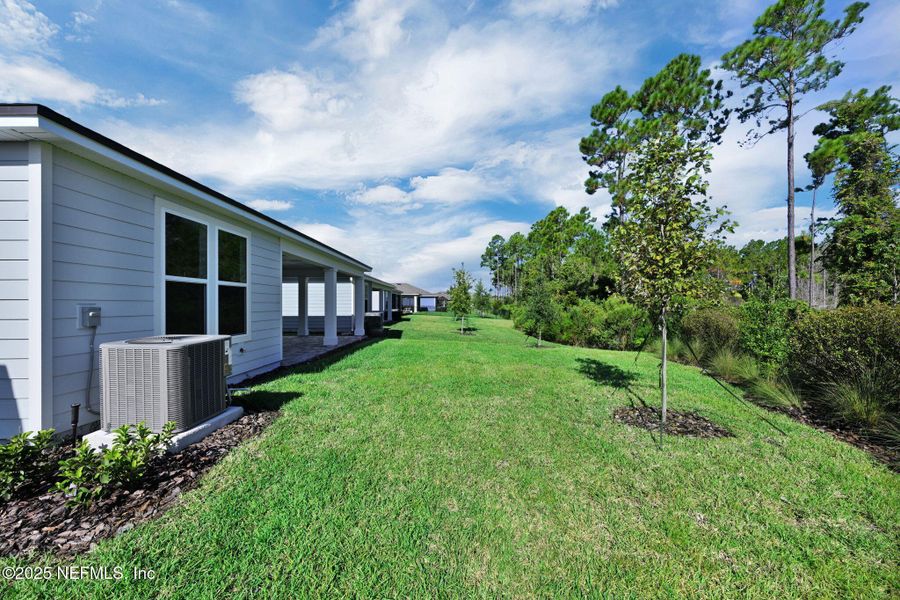 Exterior details and patio area of a home in Del Webb Nocatee, Ponte Vedra (Image 2).