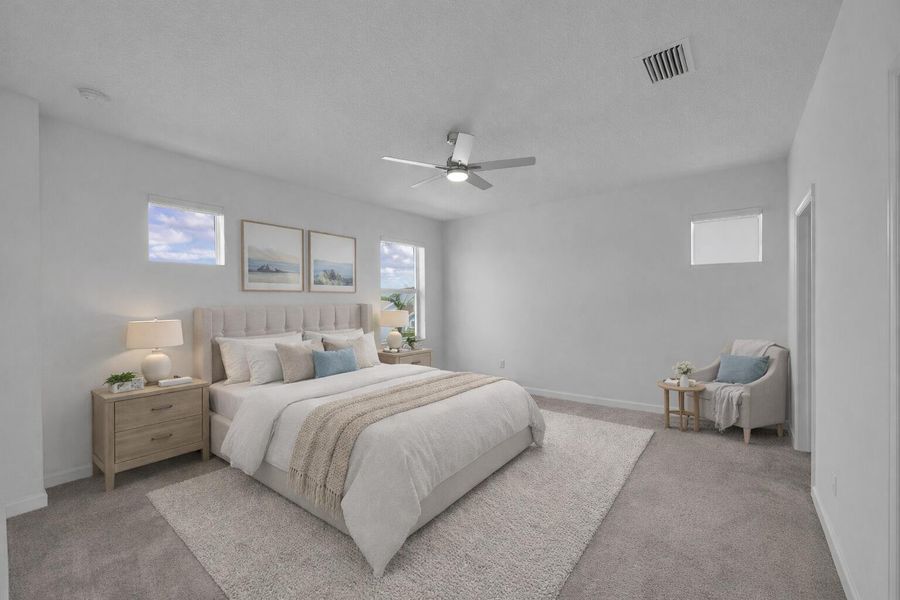 5742 Graceful Way - 2nd Master Bed 1 V