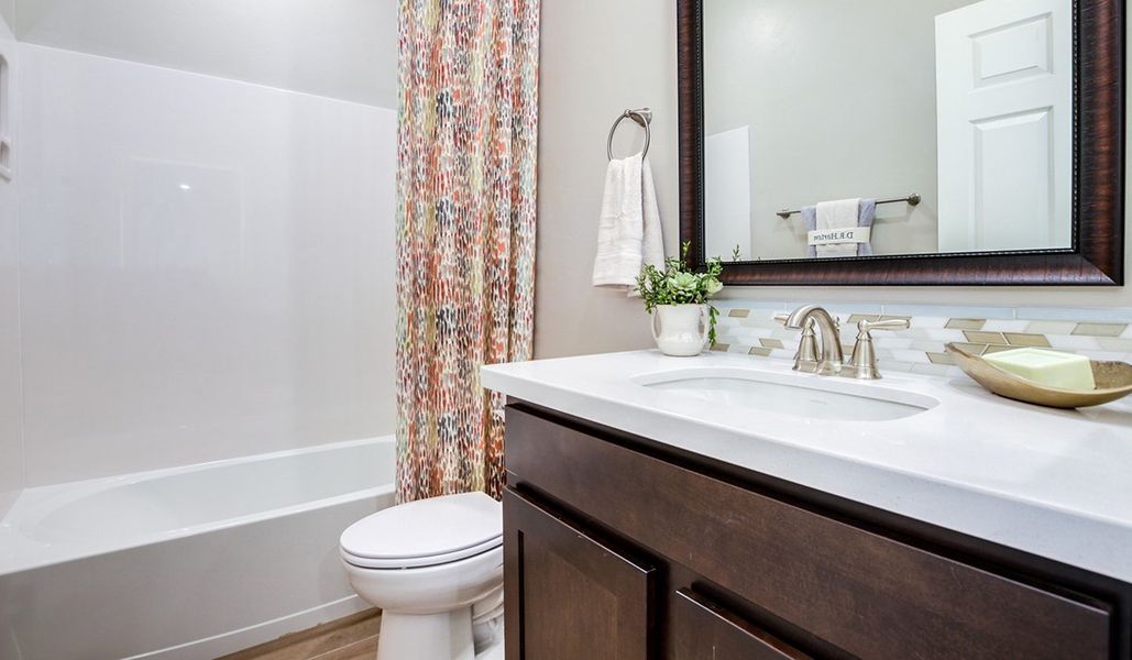 Furnished interior view inside a new home in Sycamore Vista, Vail (Image 33).