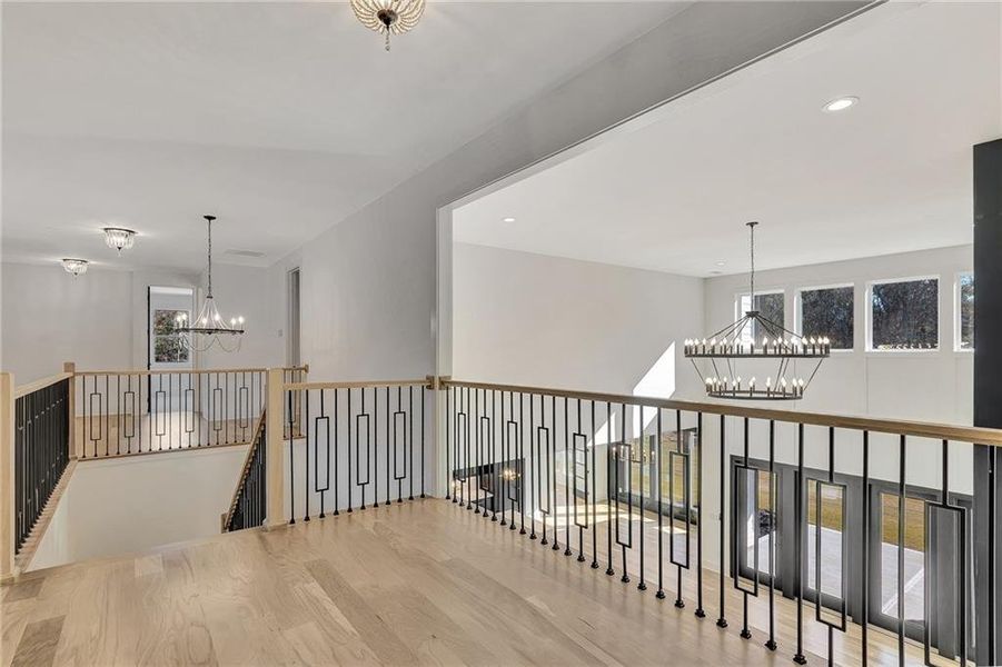 Furnished interior view inside a new home in , Brooks (Image 32).