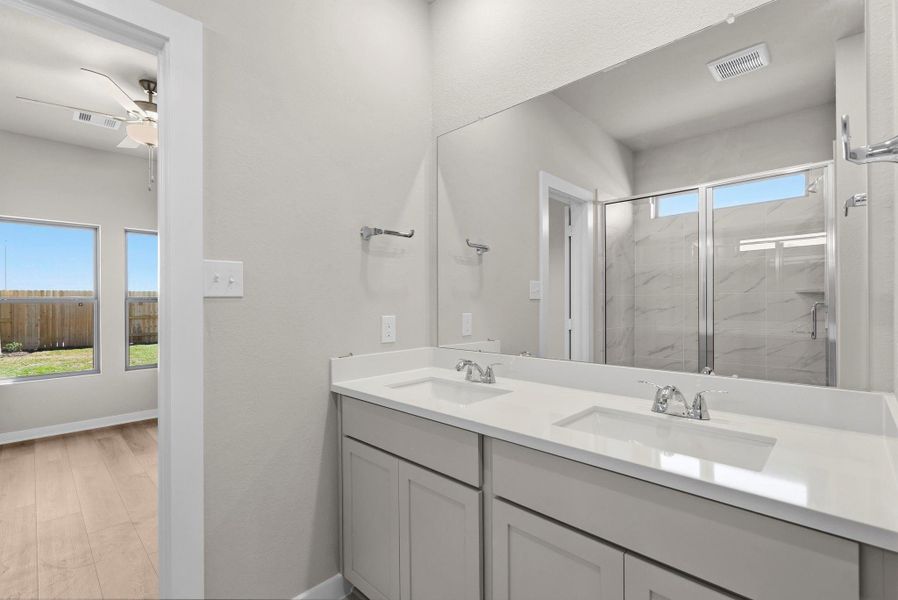 Furnished interior view inside a new home in Cypress Green, Hockley (Image 7).