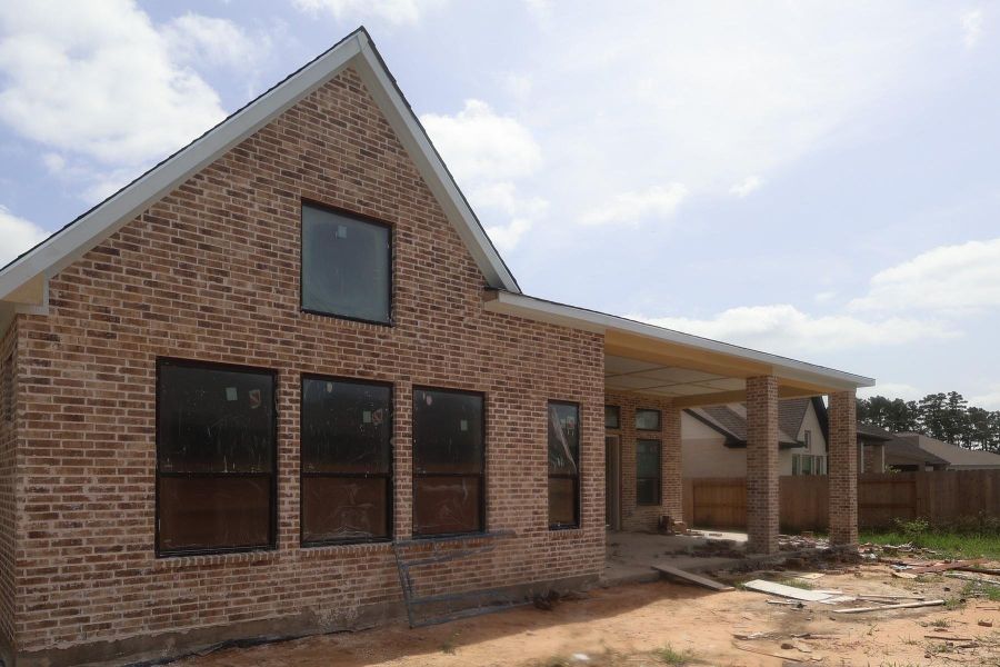 In-progress construction of a new home in ARTAVIA - Parkview Collection, Conroe, TX (Image 8). In-progress construction of a new home in ARTAVIA - Parkview Collection, Conroe, TX (Image 8).