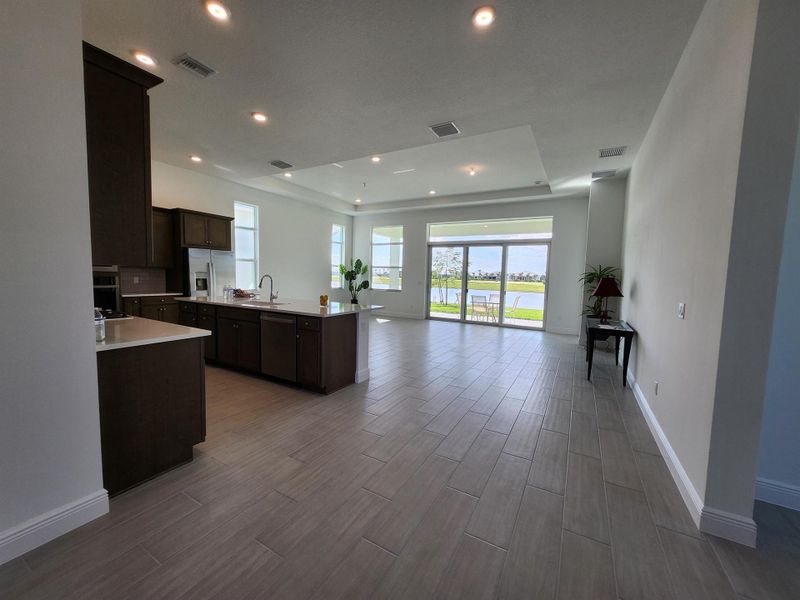 Furnished interior view inside a new home in , Westlake (Image 8). Furnished interior view inside a new home in , Westlake (Image 8).