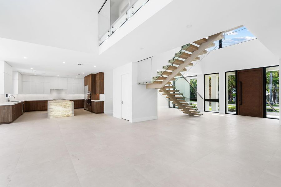 Furnished interior view inside a new home in , Fort Lauderdale (Image 3).