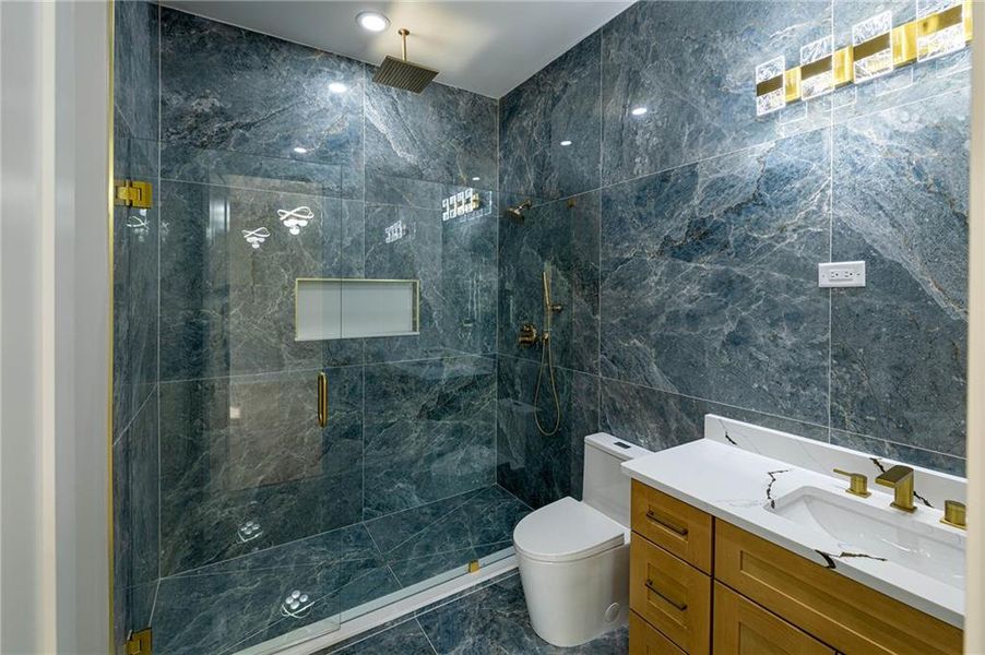 Furnished interior view inside a new home in , Dacula (Image 10).