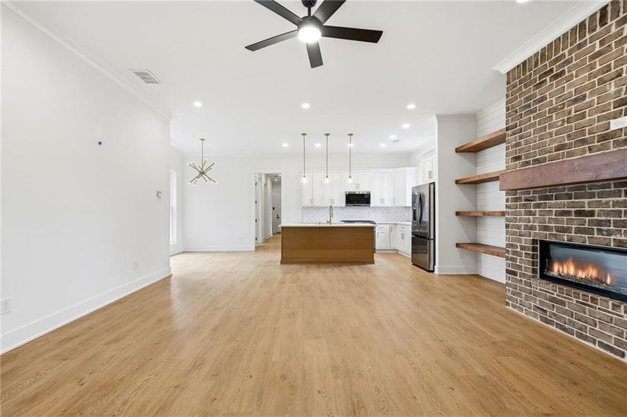 Spacious, unfurnished interior of a new home in , Ball Ground (Image 43). Spacious, unfurnished interior of a new home in , Ball Ground (Image 43).