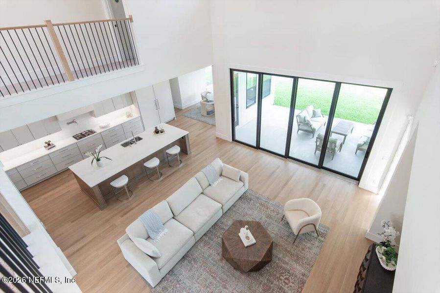 Furnished interior view inside a new home in Tamaya, Jacksonville (Image 40).