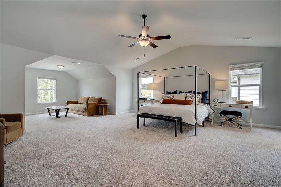 Furnished interior view inside a new home in Northcroft, Loganville (Image 13).