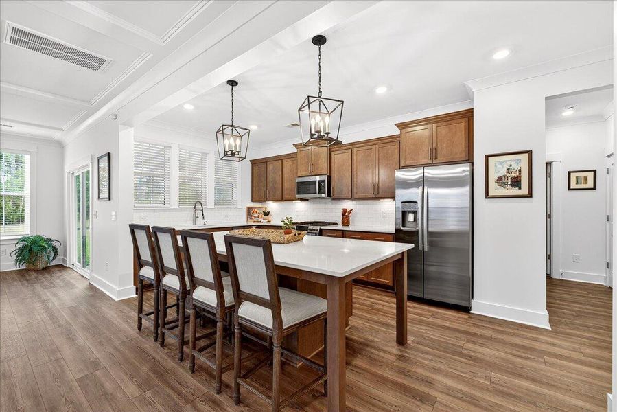 Furnished interior view inside a new home in , Summerville (Image 13).