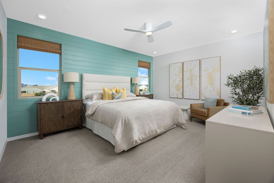 Representative furnished interior of a home built from the Lagoon by Mattamy Homes in Tyler Ranch, Buckeye (Image 14).