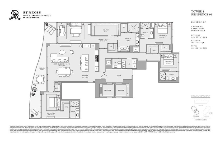 2D floor plan layout of this home in , Fort Lauderdale, FL (Image 5).