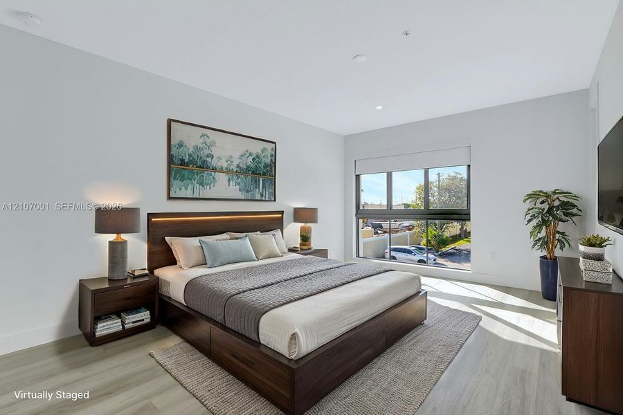 Furnished interior view inside a new home in , Oakland Park (Image 16). Furnished interior view inside a new home in , Oakland Park (Image 16).