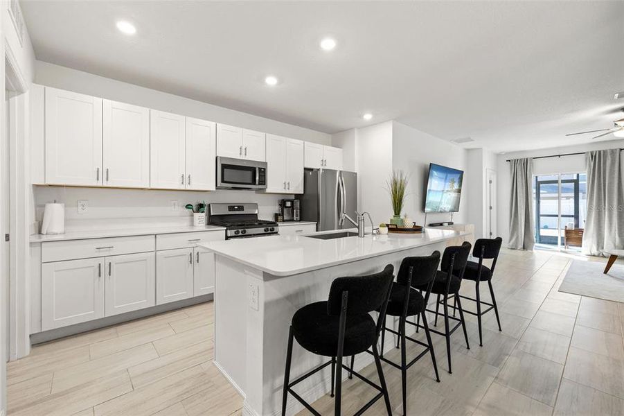 Furnished interior view inside a new home in Connerton, Land O' Lakes (Image 14).