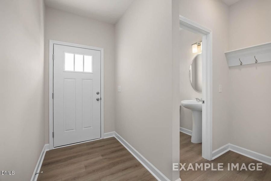 Spacious, unfurnished interior of a new home in Springvale, Fuquay Varina (Image 48).