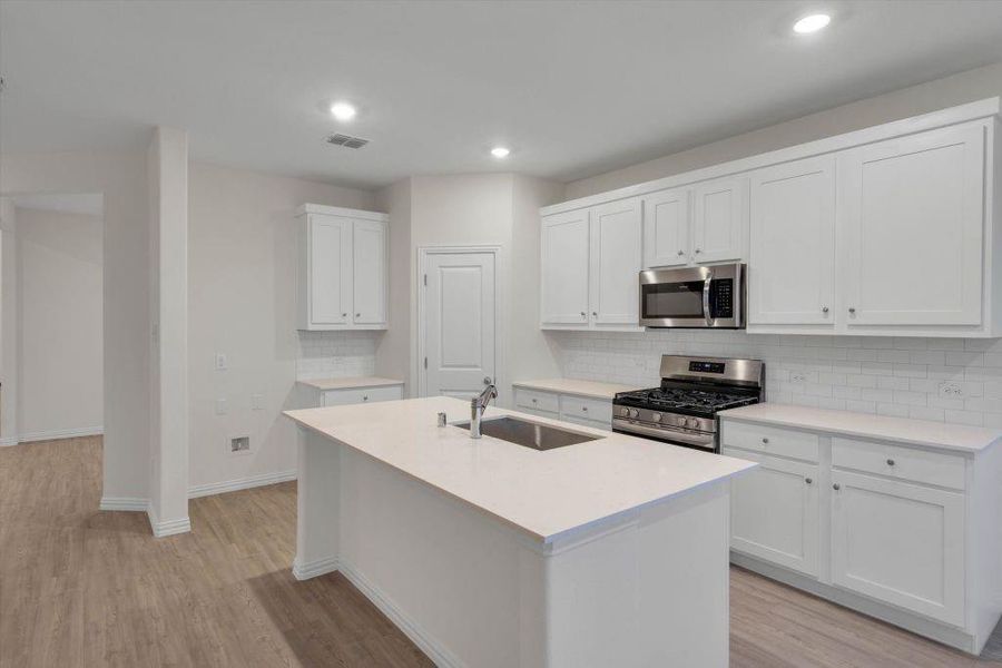 Furnished interior view inside a new home in , Anna (Image 12).