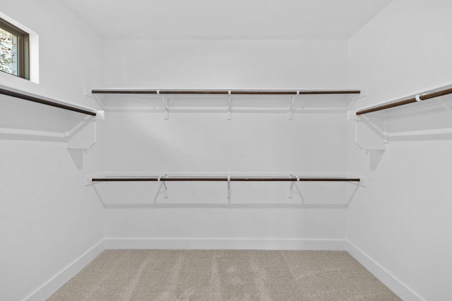 Walk-in closet in Primary Bedroom