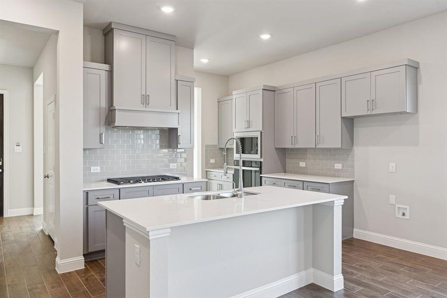 Furnished interior view inside a new home in Venetian, Weston (Image 5).