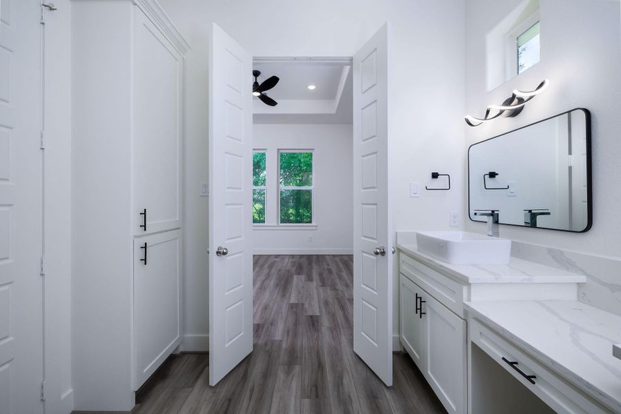 Linen cabinets