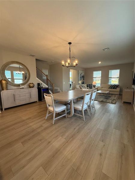 Furnished interior view inside a new home in Silverleaf Reserve Bungalows, Winter Garden (Image 9).