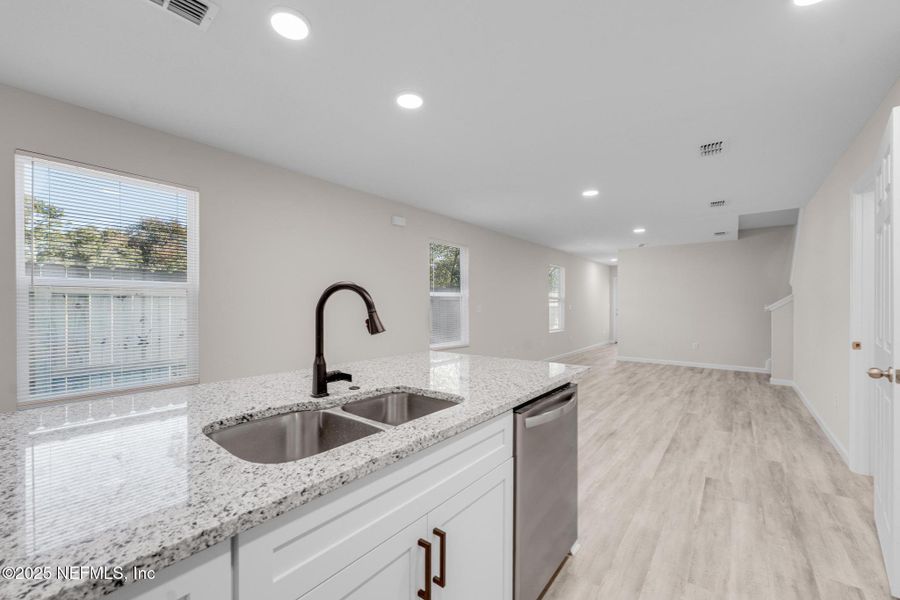 Furnished interior view inside a new home in , Jacksonville (Image 14).