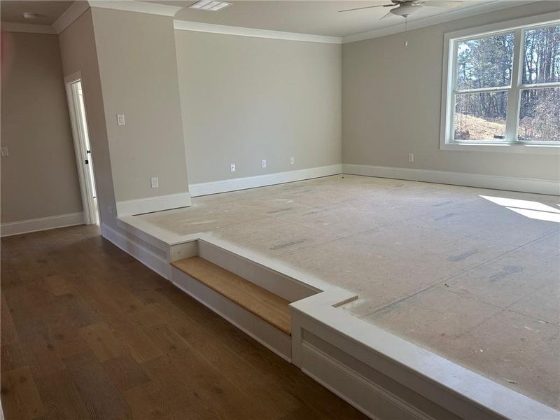 In-progress construction of a new home in , Cumming, GA (Image 49).