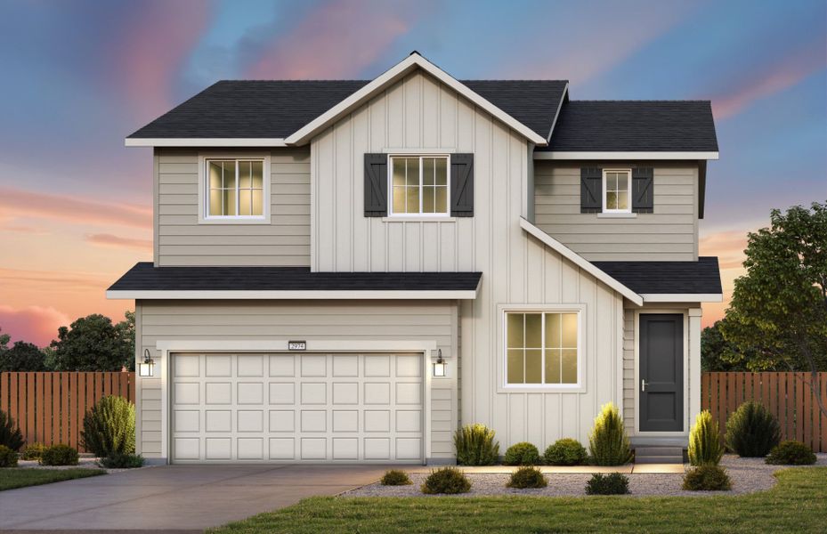 Elevation A | Color Scheme 4