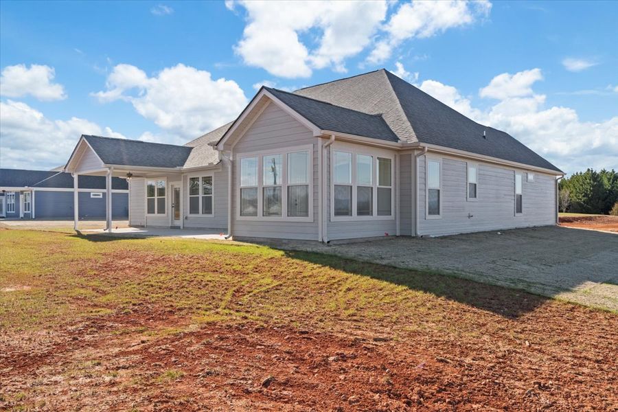 Representative exterior photo of a completed home built from the Converse by Enchanted Homes in Messer Farms, Inman, SC (Image 2).
