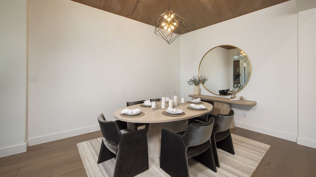 Representative furnished interior of a home built from the 3566W by Perry Homes in Sonoma Verde 70', Rockwall (Image 9).