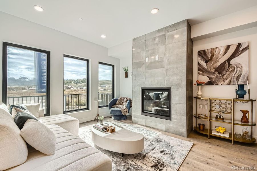 Furnished interior view inside a new home in , Tabernash (Image 13).
