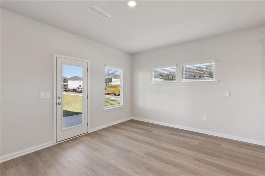 Spacious, unfurnished interior of a new home in Parkside at Grayson, Grayson (Image 22).