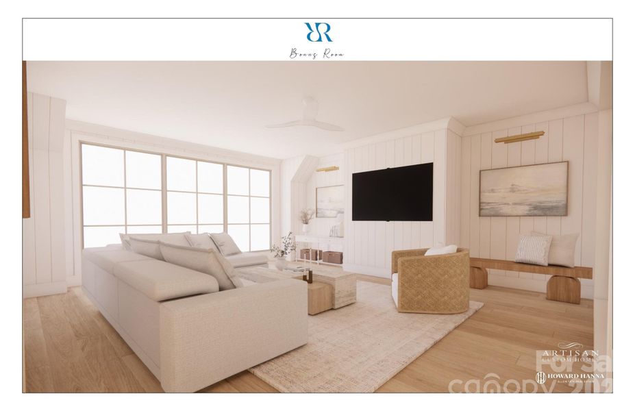 Furnished interior view inside a new home in , Denver (Image 11).
