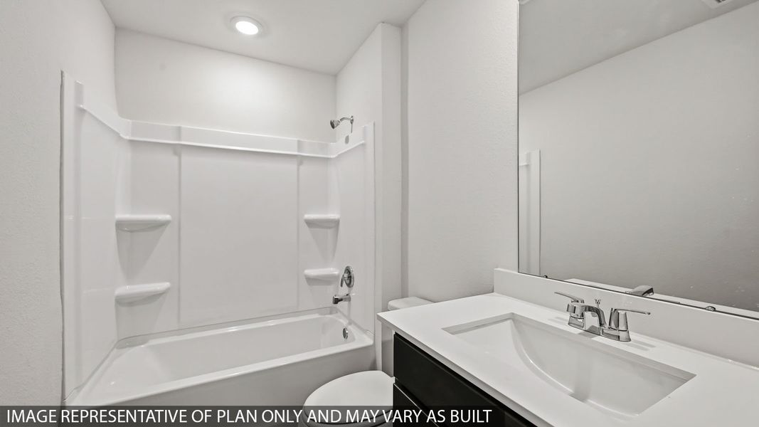Furnished interior view inside a new home in Grand Pines, Magnolia (Image 11).