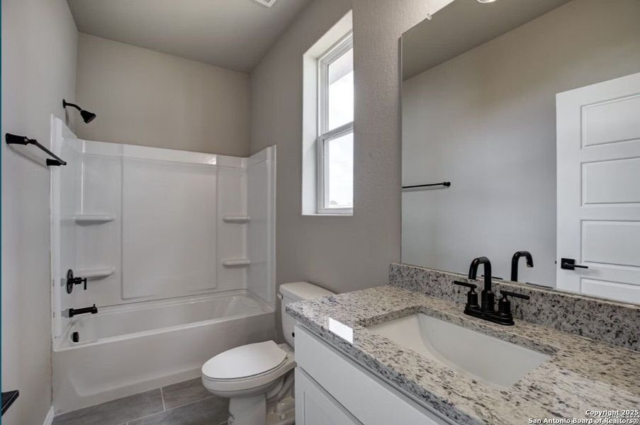Furnished interior view inside a new home in Royal Crest, San Antonio (Image 10).