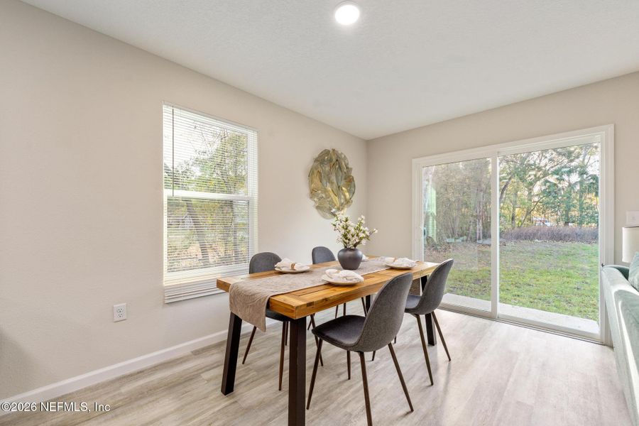 Furnished interior view inside a new home in , Jacksonville (Image 11).