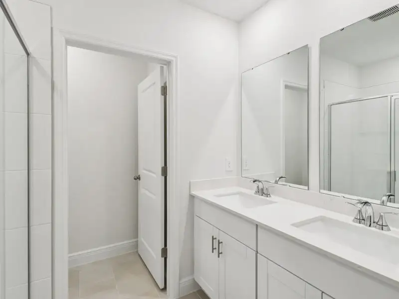 Furnished interior view inside a new home in Wynnstone - Classic Series, Davenport (Image 6).