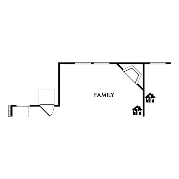 2D floor plan layout for the Cheyenne by Impression Homes in Terra Vella, Haslet, TX (Image 18).