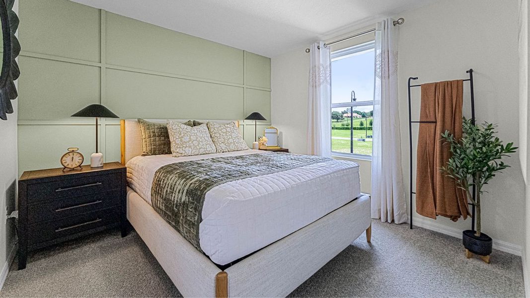 Furnished interior view inside a new home in Waterleigh, Winter Garden (Image 11). Furnished interior view inside a new home in Waterleigh, Winter Garden (Image 11).