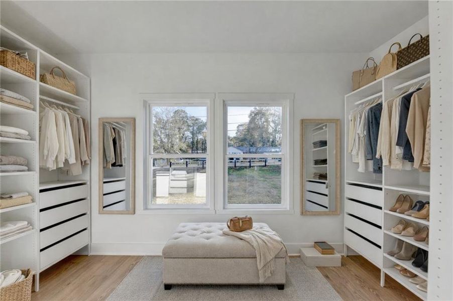 Furnished interior view inside a new home in , Sugar Hill (Image 15). Furnished interior view inside a new home in , Sugar Hill (Image 15).