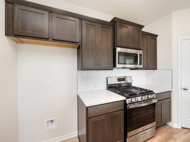 Furnished interior view inside a new home in Anthem Cottages, Kyle (Image 15).