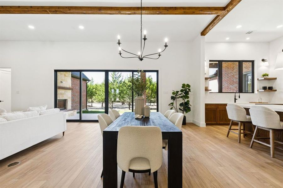 Furnished interior view inside a new home in , Waxahachie (Image 11). Furnished interior view inside a new home in , Waxahachie (Image 11).