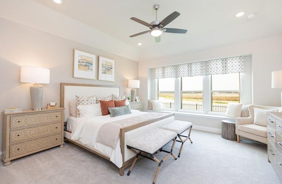 Furnished interior view inside a new home in , Richmond (Image 5).