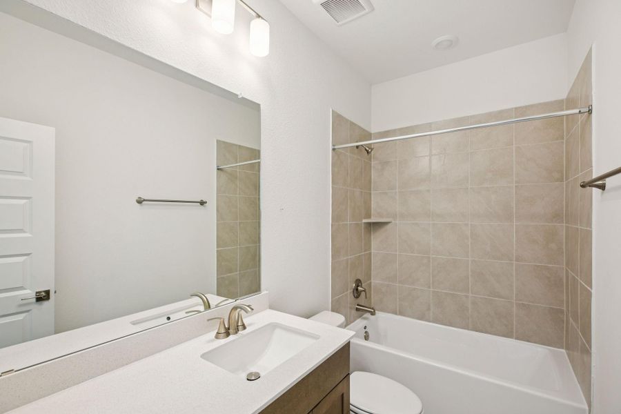 Furnished interior view inside a new home in Pinewood Trails - Luxe Series, Atascocita (Image 12).