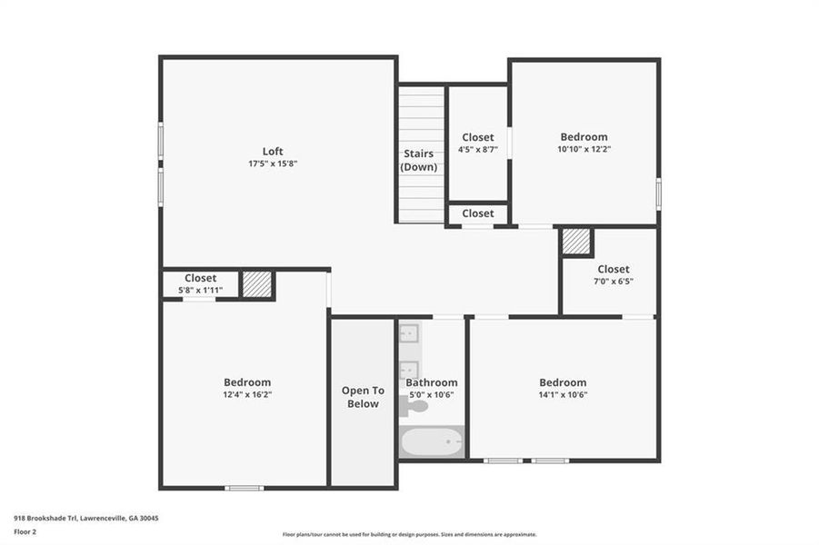 2D floor plan layout of this home in Martin Springs - Estate Series, Lawrenceville, GA (Image 6). 2D floor plan layout of this home in Martin Springs - Estate Series, Lawrenceville, GA (Image 6).