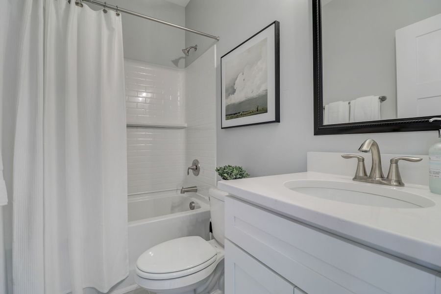 Representative furnished interior of a home built from the Brantley II by Great Southern Homes in Collins Cove, Chapin (Image 67).