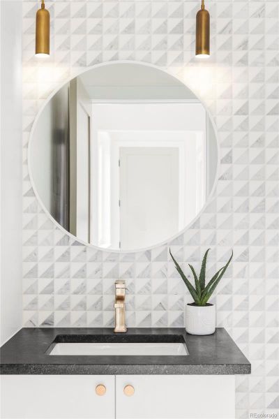 Furnished interior view inside a new home in , Denver (Image 10).