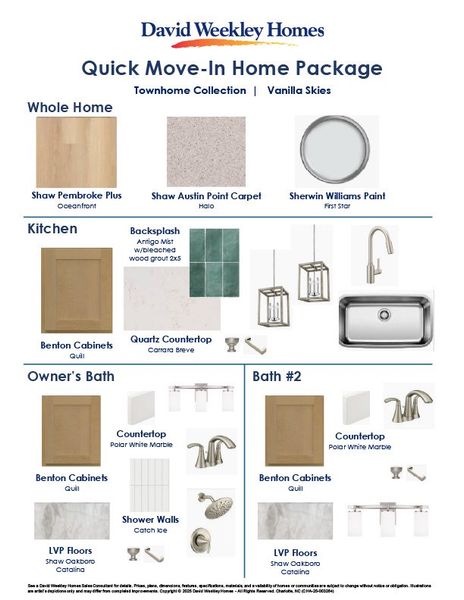 Sample of building materials used in homes in Hardy Pond Townhomes, Rock Hill (Image 55). Sample of building materials used in homes in Hardy Pond Townhomes, Rock Hill (Image 55).